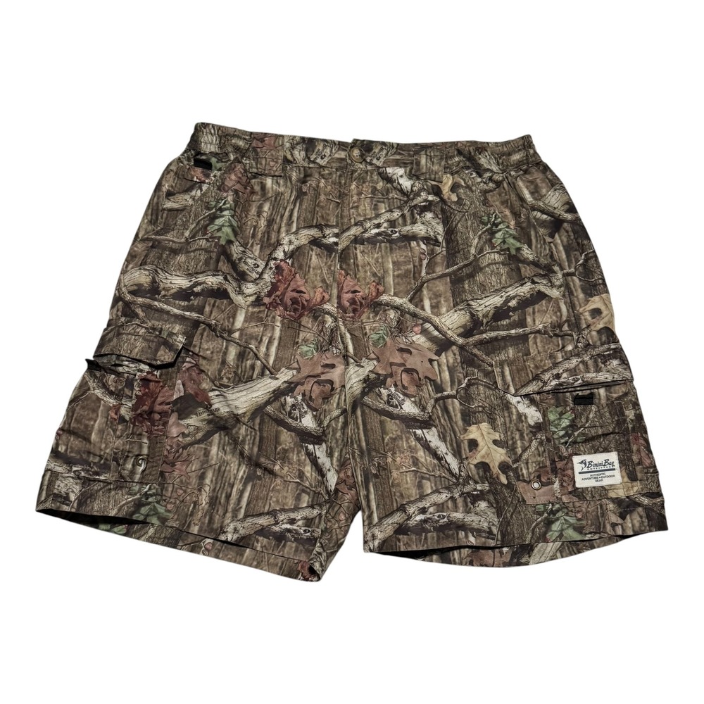 Bimini Bay Realtree Lightweight Camouflage Camo Cargo Shorts Men's 34